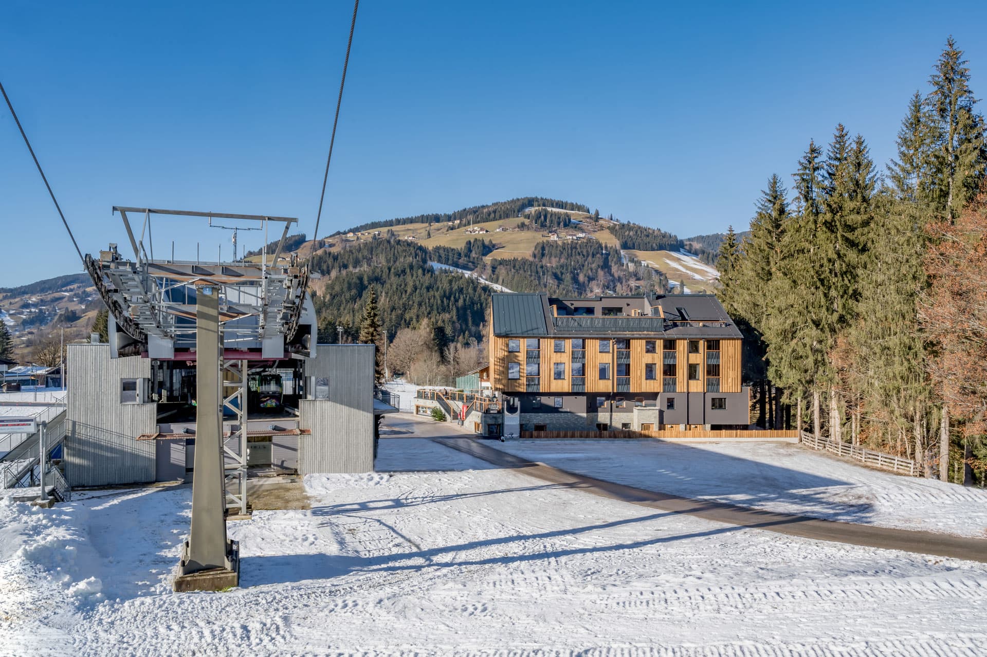 Almmonte, Skipiste