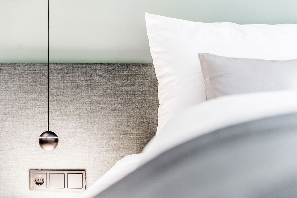 dasMAX, Detailaufnahme Bett