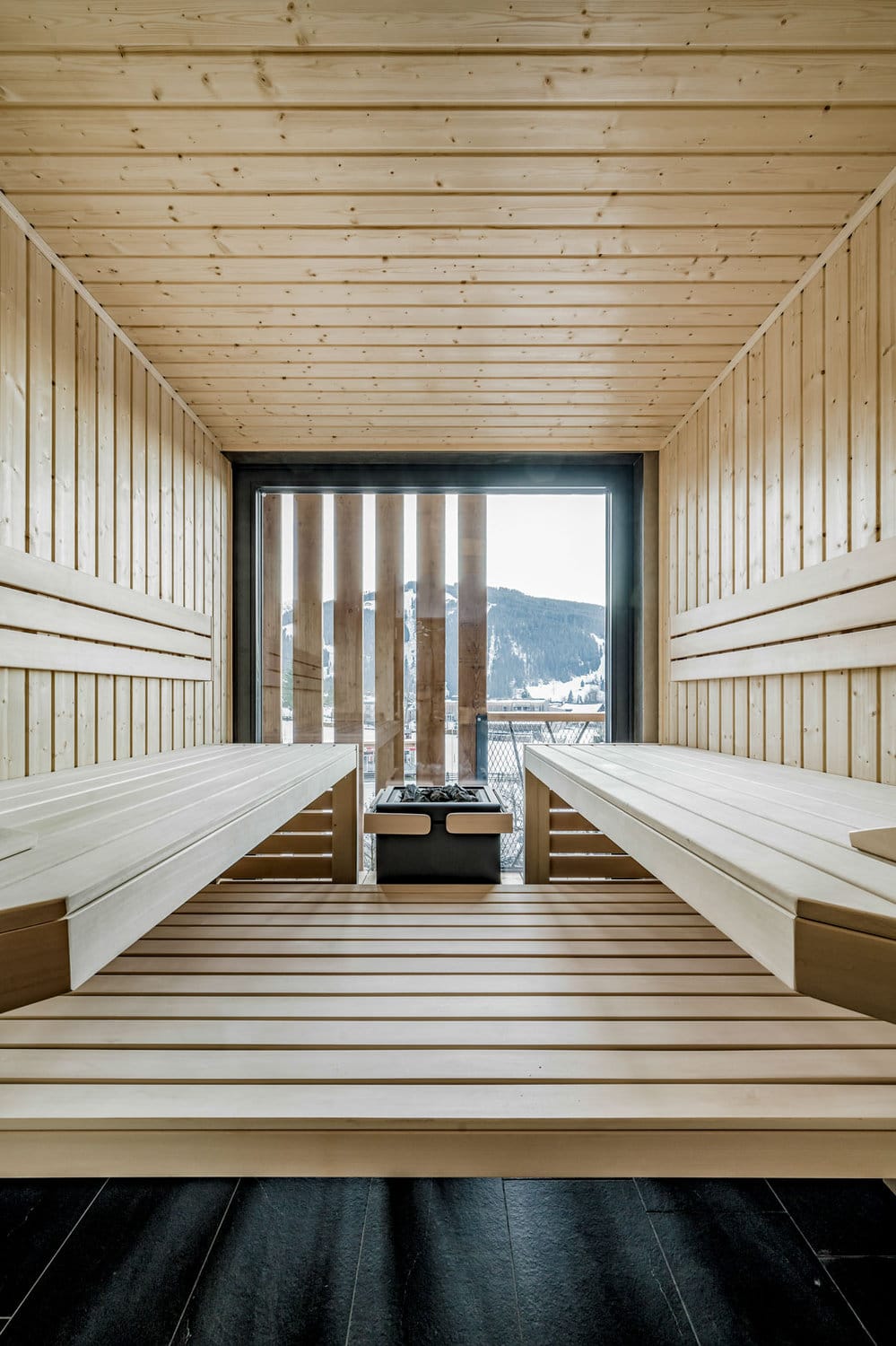 Almmonte Präc, Sauna