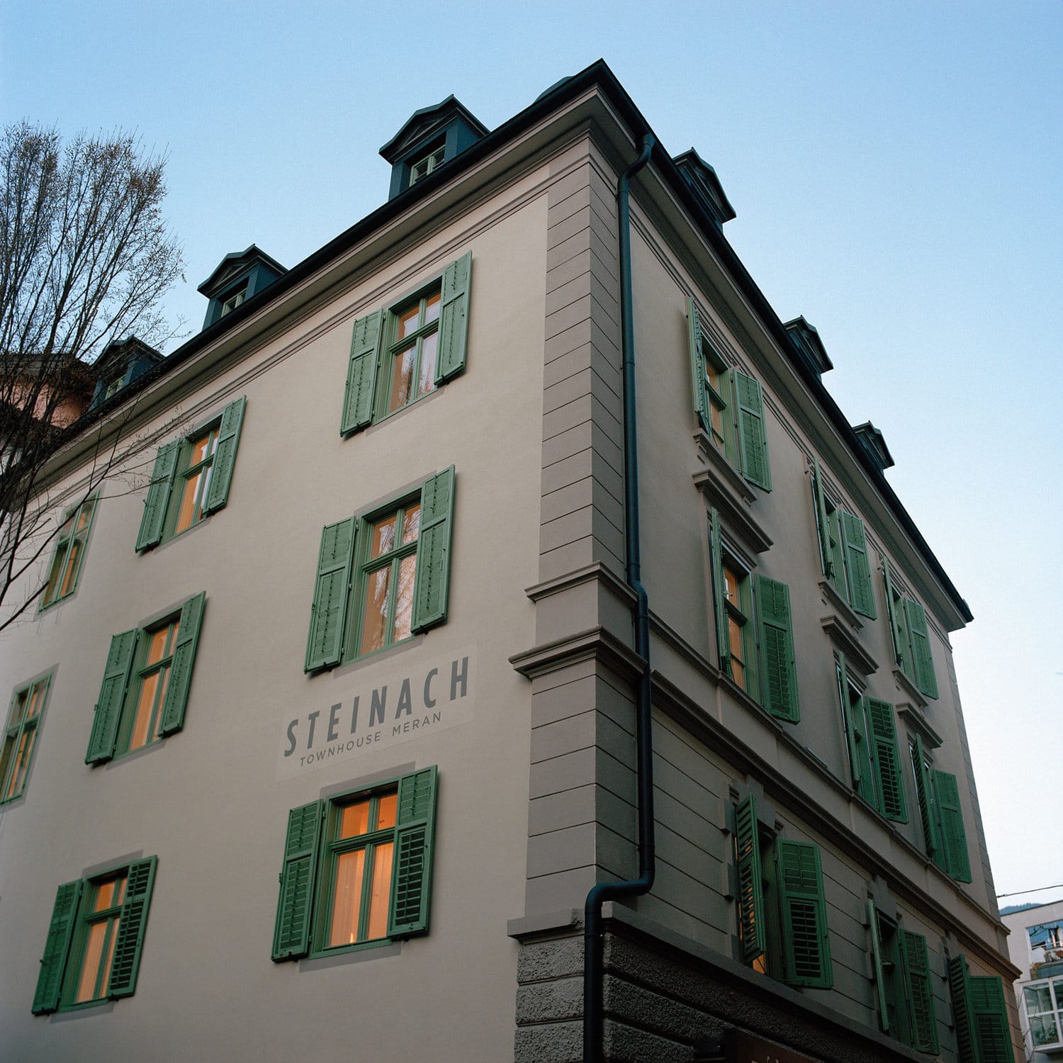 Steinach Townhouse Meran exterior view