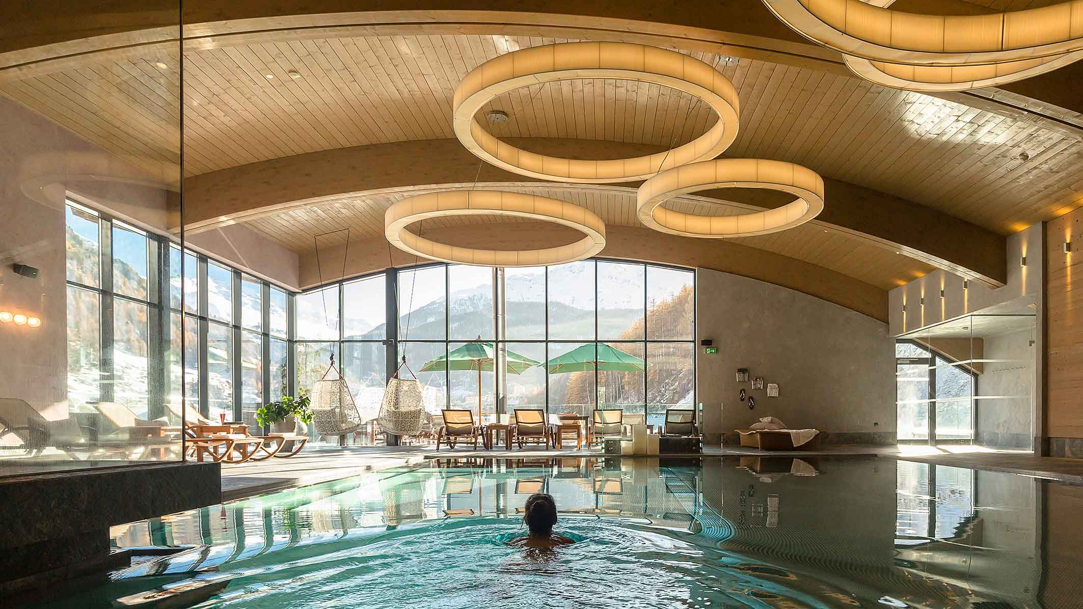Bergland Design- und Wellnesshotel Sölden Inddor Pool