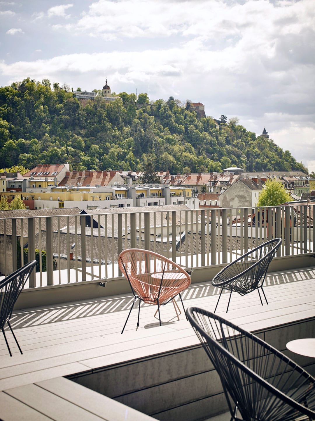 Lendhotel - Terrasse